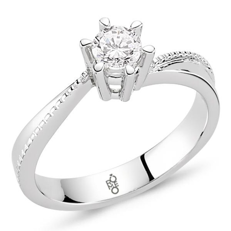 Romeo Pırlanta 0.20 Ct Tektaş Yüzük RM20047 Romeo Pırlanta 0.20 Ct Tektaş Yüzük RM20047
