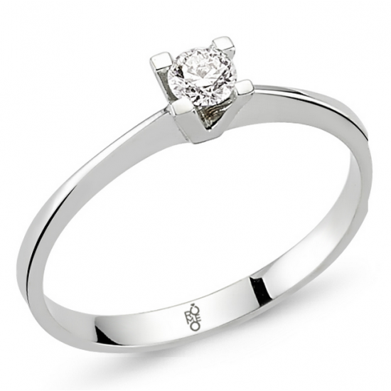 Romeo Pırlanta 0.20 Ct Tektaş Yüzük RM20027