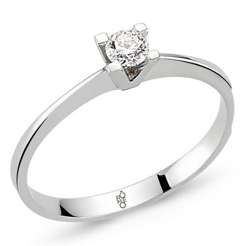 Romeo Pırlanta 0.20 Ct Tektaş Yüzük RM20027 Romeo Pırlanta 0.20 Ct Tektaş Yüzük RM20027