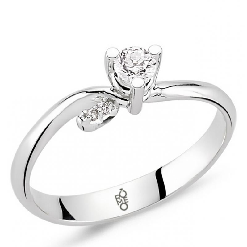 Romeo Pırlanta 0.20 Ct Tektaş Yüzük RM20059