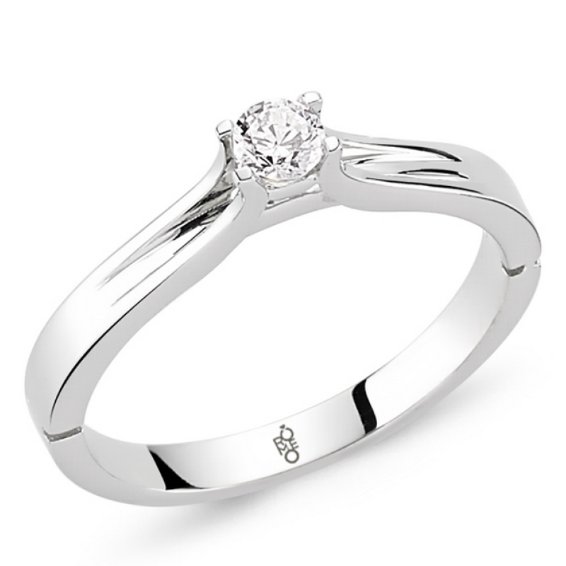 Romeo Pırlanta 0.21 Ct Tektaş Yüzük RM20054 Romeo Pırlanta 0.21 Ct Tektaş Yüzük RM20054