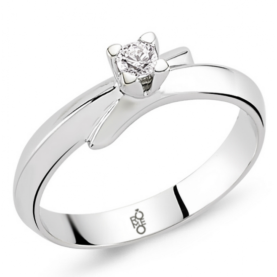 Romeo Pırlanta 0.21 Ct Tektaş Yüzük RM20055