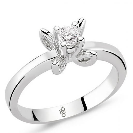 Romeo Pırlanta 0.20 Ct Tektaş Yüzük RM10042