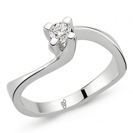 Romeo Pırlanta 0.19 Ct Tektaş Yüzük RM10017