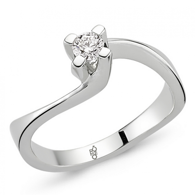 Romeo Pırlanta 0.19 Ct Tektaş Yüzük RM10017 Romeo Pırlanta 0.19 Ct Tektaş Yüzük RM10017