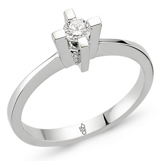 Romeo Pırlanta 0.22 Ct Tektaş Yüzük RM20039
