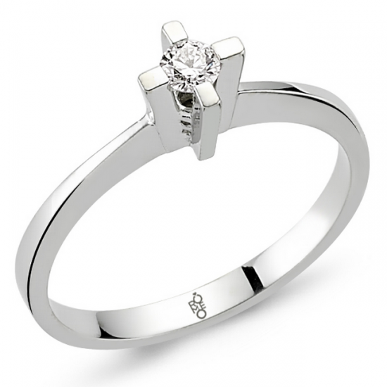 Romeo Pırlanta 0.25 Ct Tektaş Yüzük RM25032 Romeo Pırlanta 0.25 Ct Tektaş Yüzük RM25032