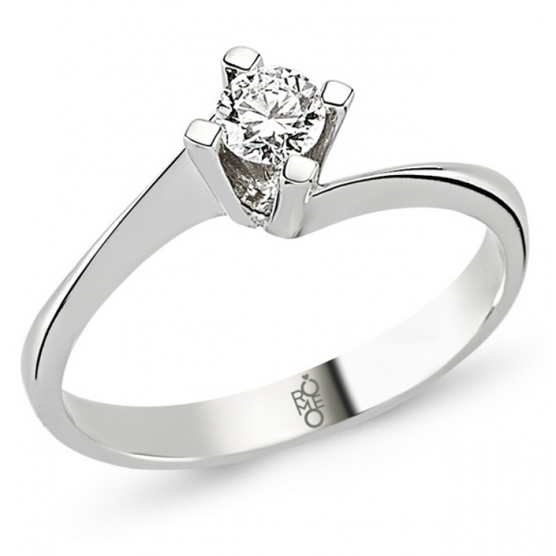 Romeo Pırlanta 0.26 Ct Tektaş Yüzük RMY211