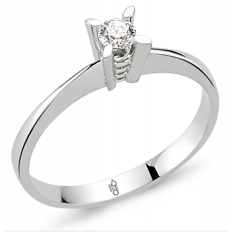 Romeo Pırlanta 0.20 Ct Tektaş Yüzük RM20016 Romeo Pırlanta 0.20 Ct Tektaş Yüzük RM20016