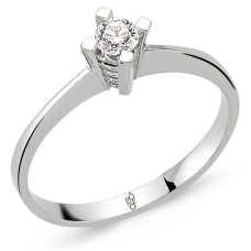 Romeo Pırlanta 0.18 Ct Tektaş Yüzük RM20034