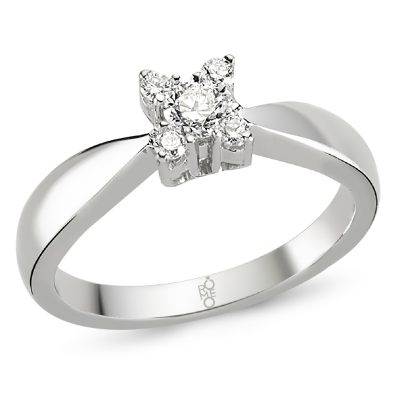 Romeo Pırlanta 0.20 Ct Tektaş Yüzük RM8004 Romeo Pırlanta 0.20 Ct Tektaş Yüzük RM8004
