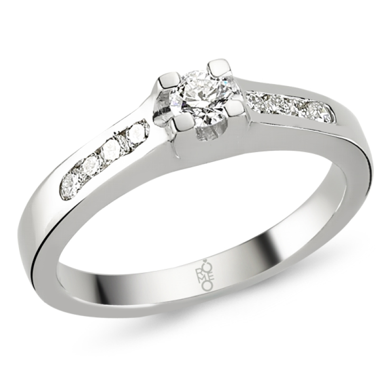 Romeo Pırlanta 0.20 Ct Tektaş Yüzük RM8003 Romeo Pırlanta 0.20 Ct Tektaş Yüzük RM8003