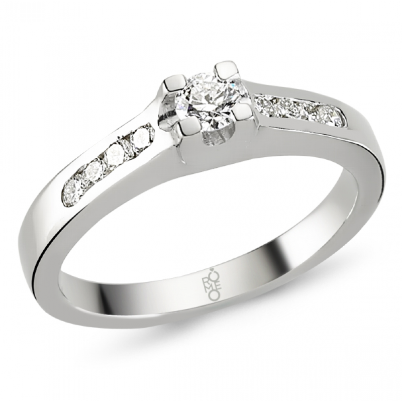 Romeo Pırlanta 0.20 Ct Tektaş Yüzük RM8003