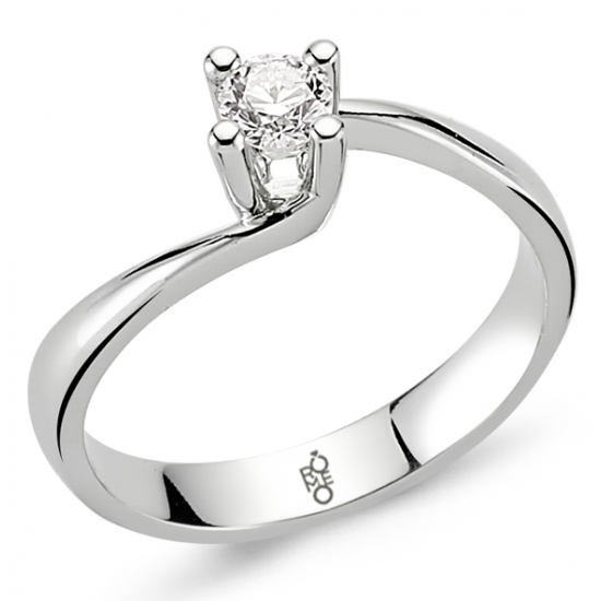 Romeo Pırlanta 0.26 Ct Tektaş Yüzük RM10021