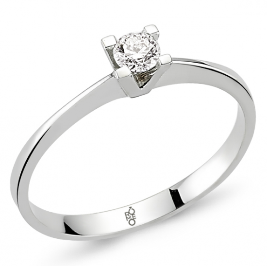 Romeo Pırlanta 0.25 Ct Tektaş Yüzük RM25038 Romeo Pırlanta 0.25 Ct Tektaş Yüzük RM25038