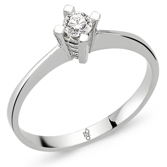 Romeo Pırlanta 0.25 Ct Tektaş Yüzük RM25044