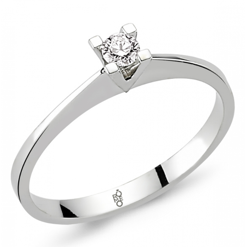 Romeo Pırlanta 0.25 Ct Tektaş Yüzük RM25027