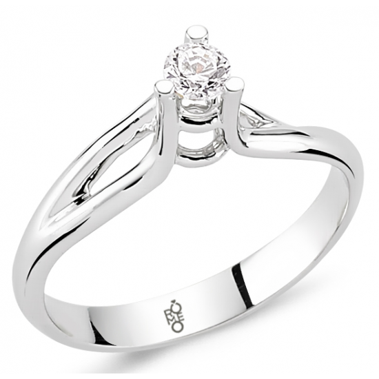Romeo Pırlanta 0.25 Ct Tektaş Yüzük RM25053
