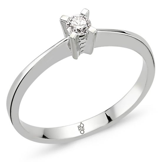 Romeo Pırlanta 0.25 Ct Tektaş Yüzük RM25042 Romeo Pırlanta 0.25 Ct Tektaş Yüzük RM25042