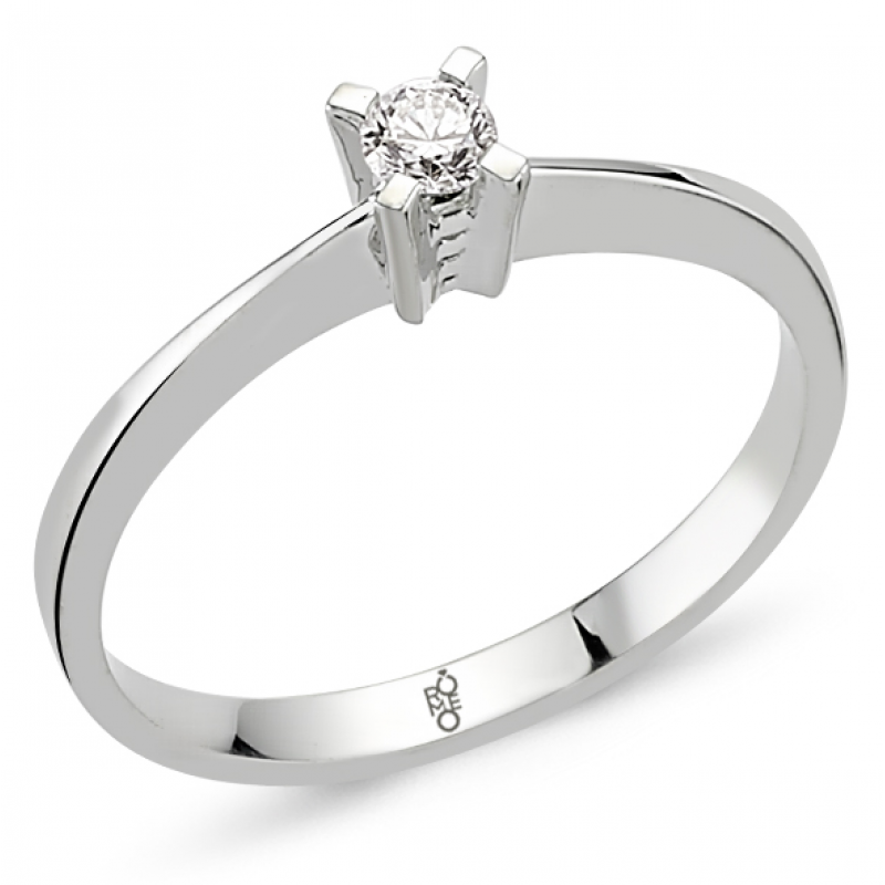 Romeo Pırlanta 0.25 Ct Tektaş Yüzük RM25042