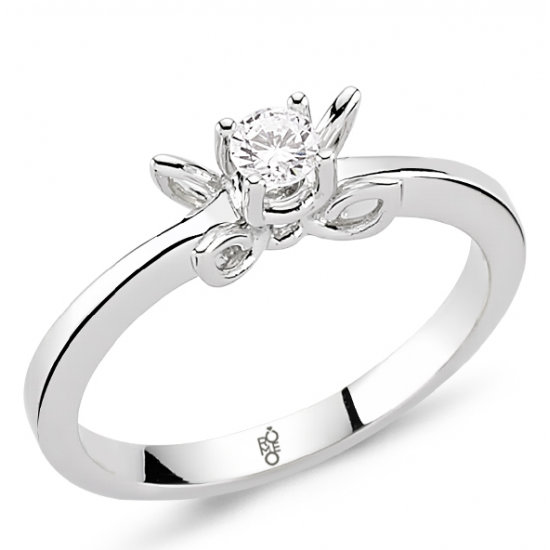 Romeo Pırlanta 0.25 Ct Tektaş Yüzük RM25056