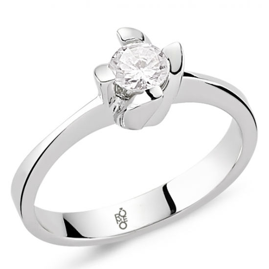 Romeo Pırlanta 0.25 Ct Tektaş Yüzük RM25054