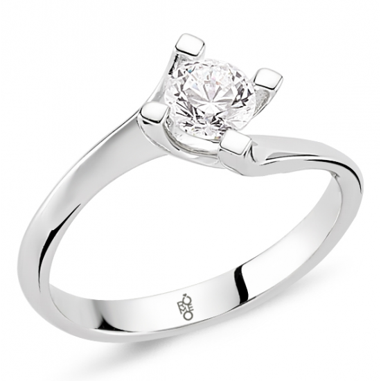 Romeo Pırlanta 0.25 Ct Tektaş Yüzük RM25062