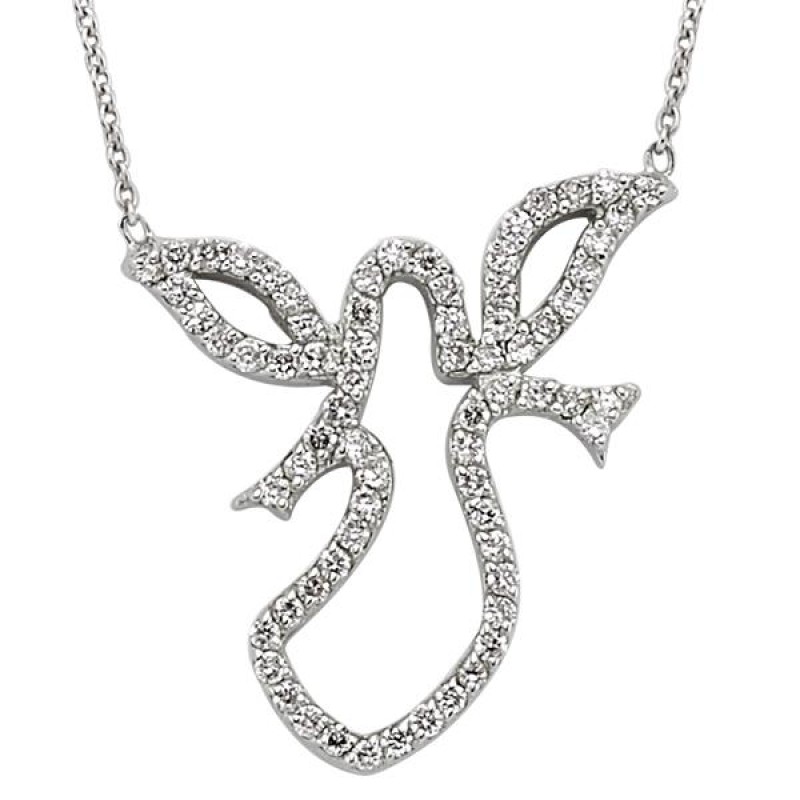 18 Ayar Altın Pırlanta Melek Kolye K48562-2 18 Ayar Altın Pırlanta Melek Kolye K48562-2