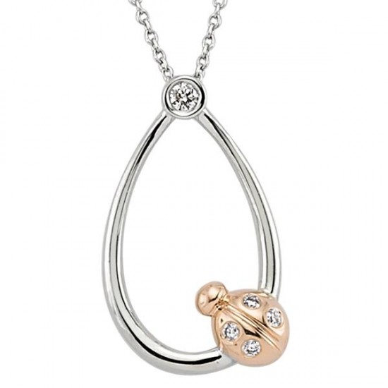 18 Ayar Altın Pırlanta Damla Uğur Böceği Kolye 48567-1 18 Ayar Altın Pırlanta Damla Uğur Böceği Kolye 48567-1