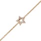 18 Ayar Altın Pırlanta Yıldız Bileklik 47235-5