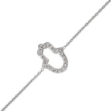 18 Ayar Altın Pırlanta Fatma Eli Bileklik 48549-2