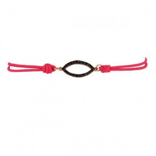 14 Ayar Altın Pırlanta İpli Bileklik DB094BP