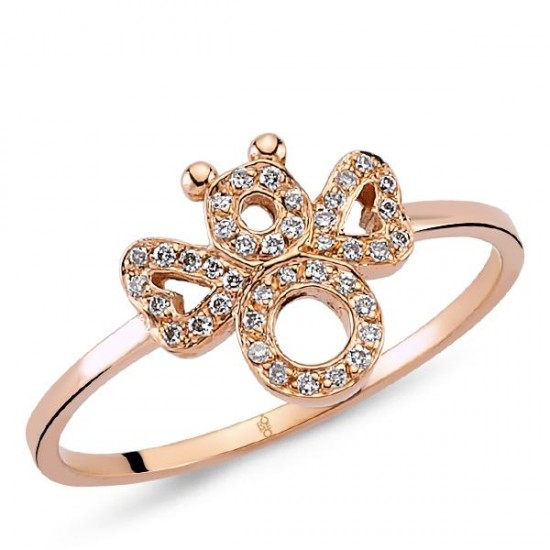 18 Ayar Altın Pırlanta Fantezi Yüzük 47196