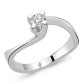 18 Ayar Altın 0.30 Ct Pırlanta Tektaş Yüzük RM30047