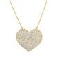 14 Ayar Altın Kalp Kolye KLY144