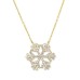 14 Ayar Altın Kar Tanesi Kolye KLY377