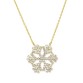 14 Ayar Altın Kar Tanesi Kolye KLY377