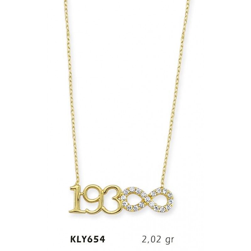 14 Ayar Altın 1938 Kolye KLY654 14 Ayar Altın 1938 Kolye KLY654