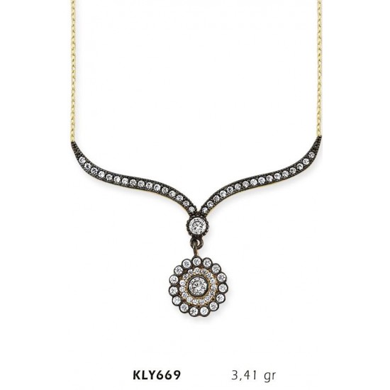 14 Ayar Altın Otantik Kolye KLY669