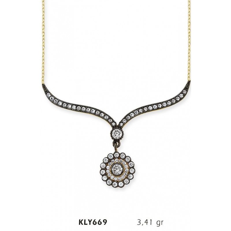14 Ayar Altın Otantik Kolye KLY669