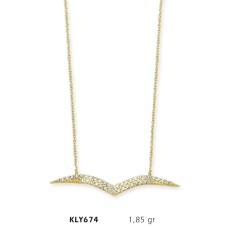 14 Ayar Altın Martı Kolye KLY674