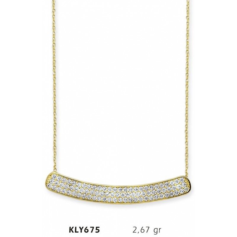 14 Ayar Altın Sırataş Kolye KLY675