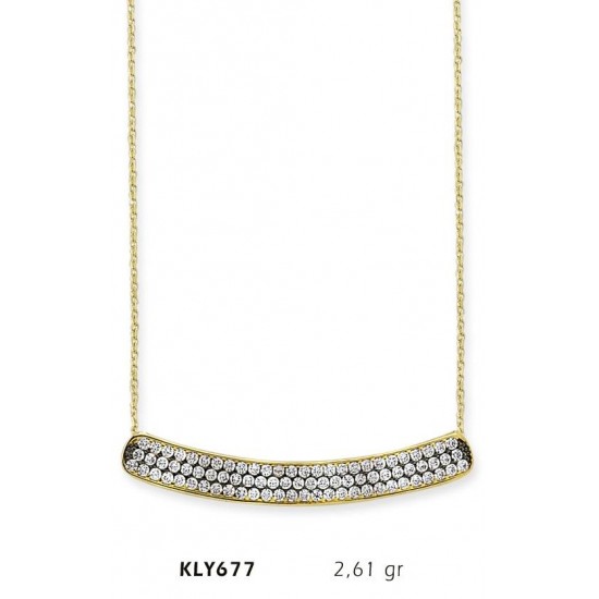 14 Ayar Altın Sırataş Kolye KLY677