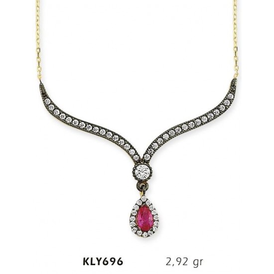 14 Ayar Altın Otantik Kolye KLY696
