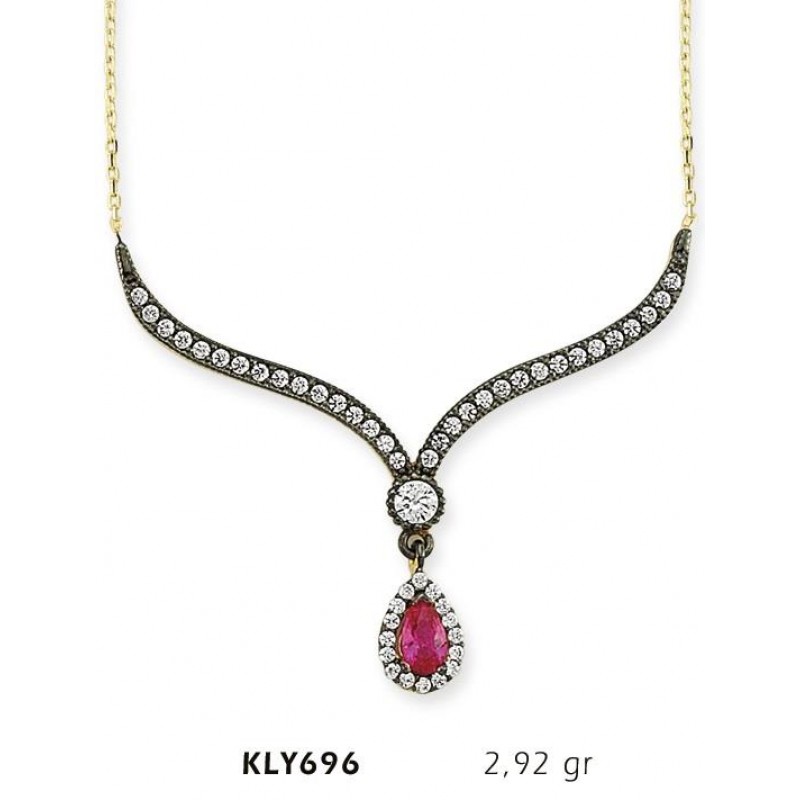 14 Ayar Altın Otantik Kolye KLY696
