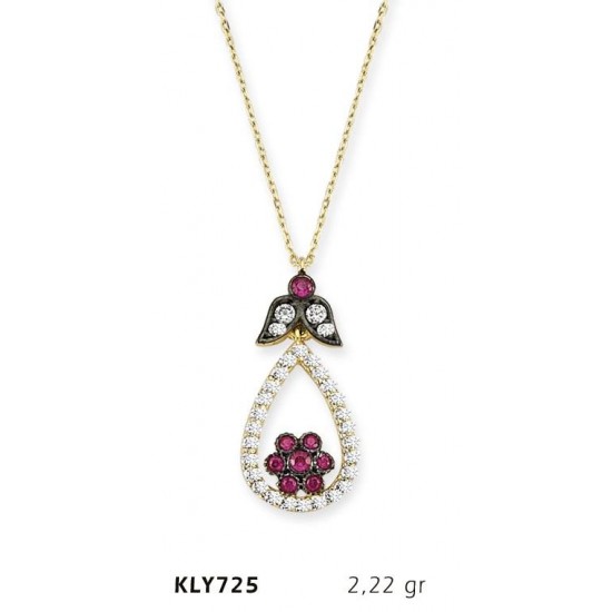 14 Ayar Altın Otantik Kolye KLY725