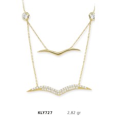 14 Ayar Altın Martı Kolye KLY727