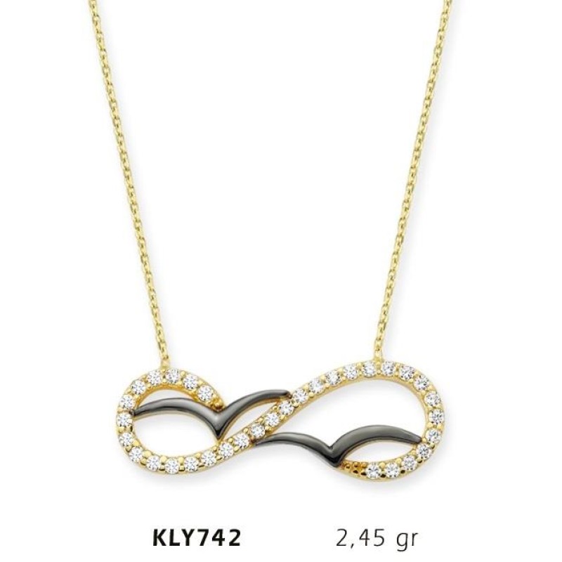 14 Ayar Altın Martı Kolye KLY742 14 Ayar Altın Martı Kolye KLY742