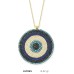 14 Ayar Altın Nazar Boncugu Kolye KLY855