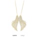 14 Ayar Altın Melek Kanadı Kolye KLY870